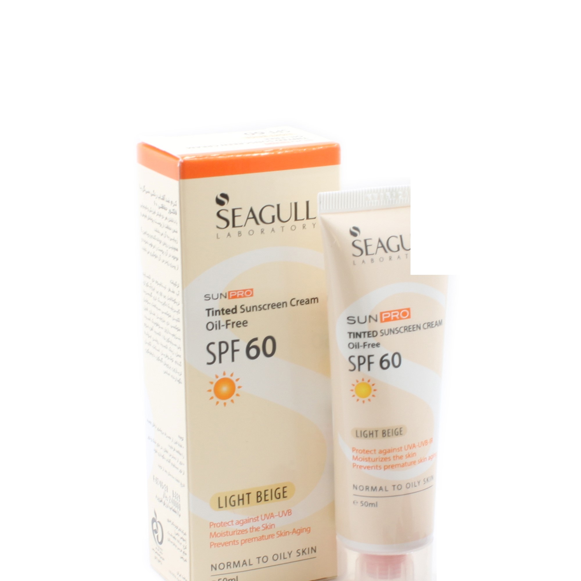 کرم ضد آفتاب SPF 60 برای انواع پوست سی گل